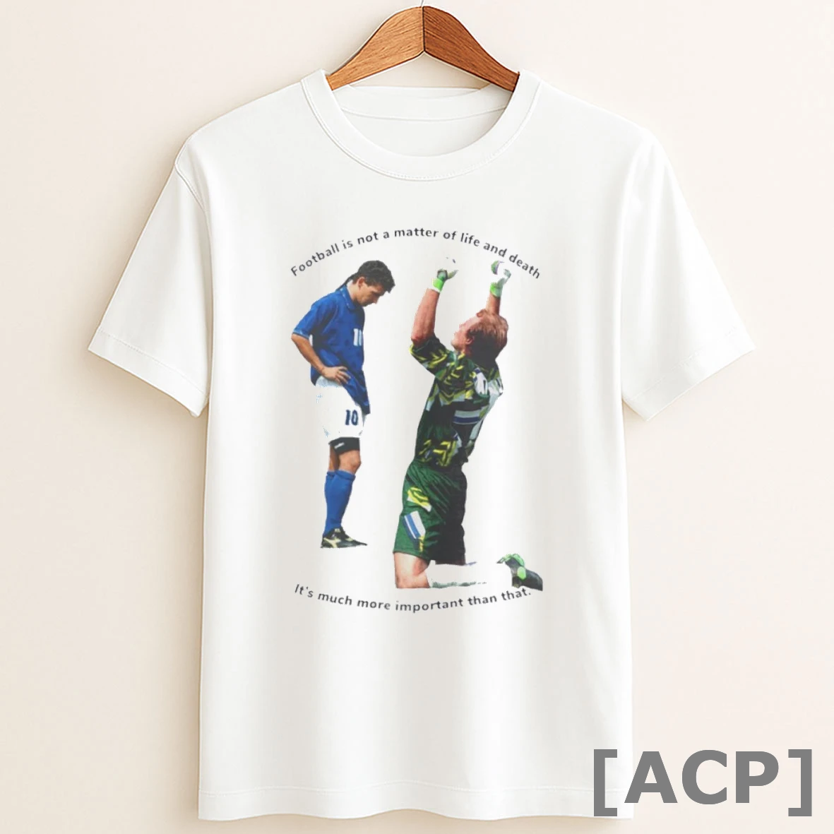 Original Roberto Baggio Football Is Not A Matter Of Life And Death T Shirt Sweater
