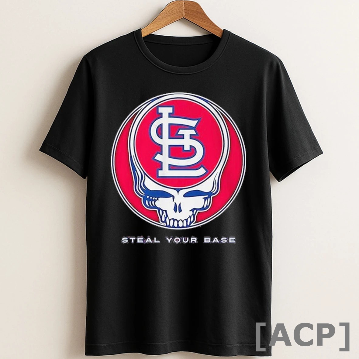 Original St Louis Cardinals Grateful Dead Steal Your Base T Shirt Sweater