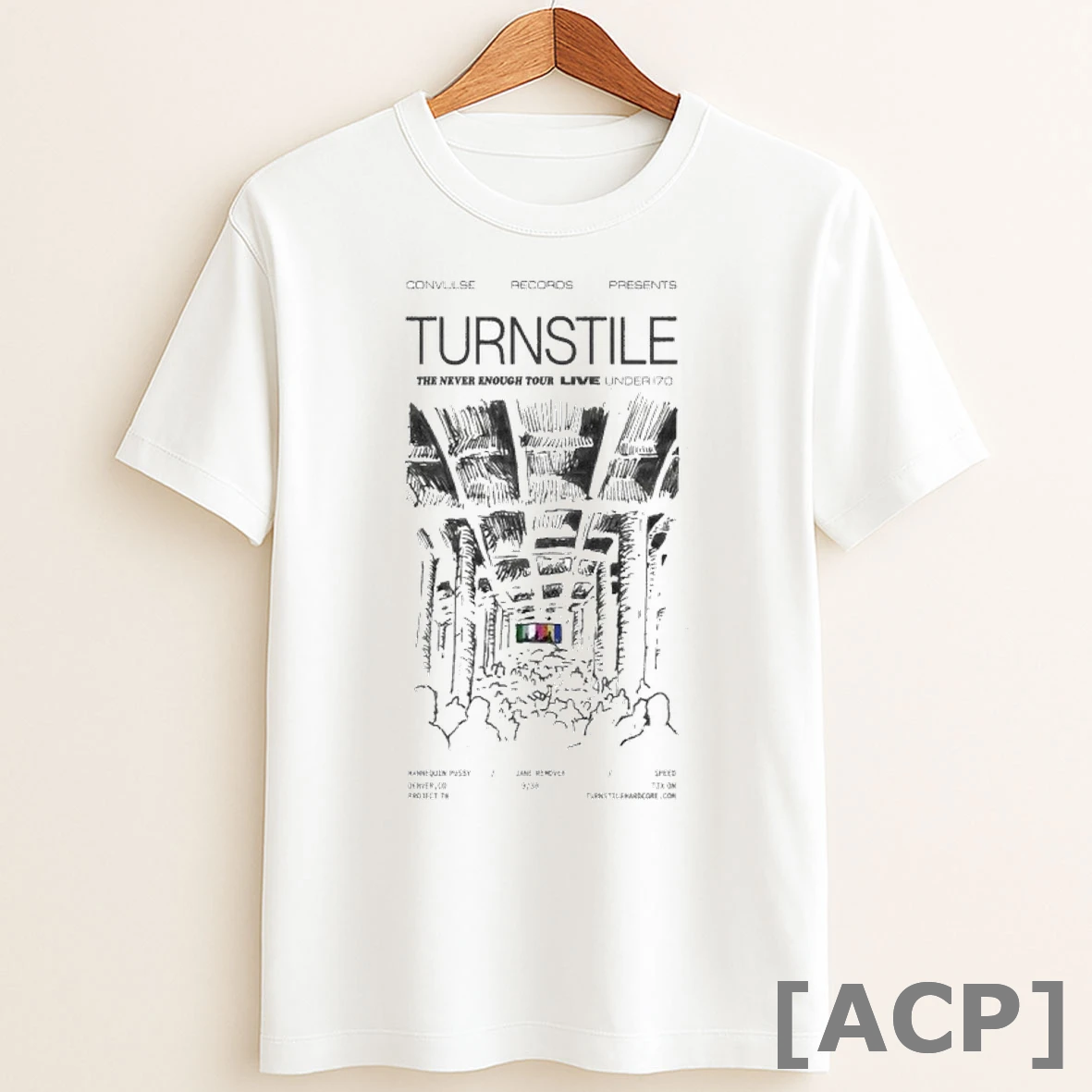 Original Turnstile September 30 2025 Tour Denver Co T Shirt Sweater
