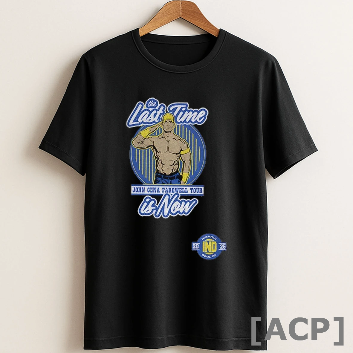 Original Tyrese Haliburton Wearing The Last Time John Cena Farewell Is Now Farewell Tour 2025 Indianapolis T Shirt Sweater