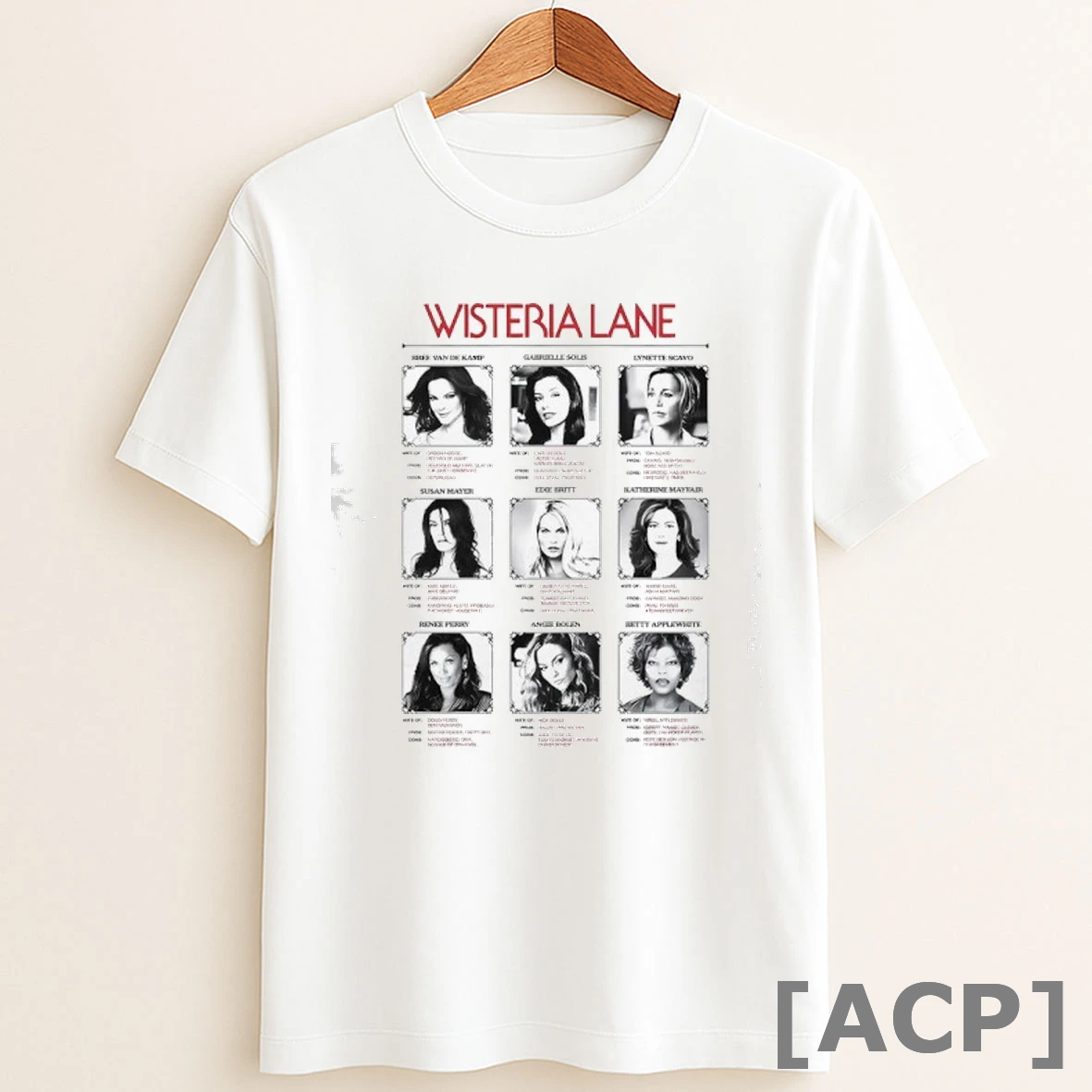 Original Wisteria Lane Bree Van De Kamp Garrielle Solis Lynette Scavo T Shirt Sweater