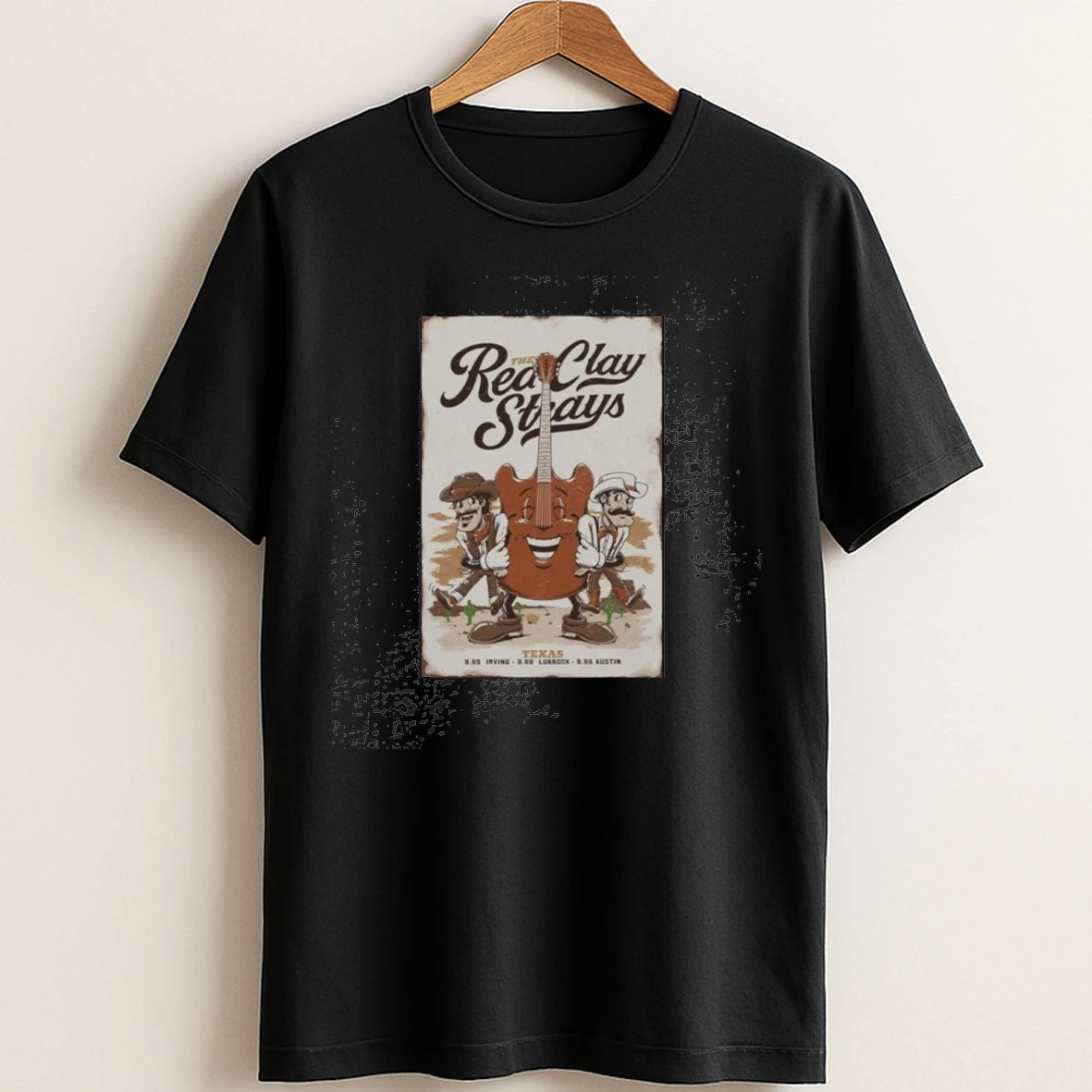 The Red Clay Strays Sept 28 2025 Austin Texas T Shirt