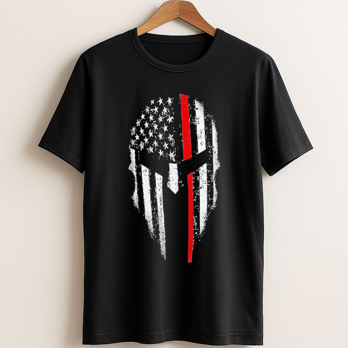 Thin Red Line Usa Spartan Long Sleeve T Shirt