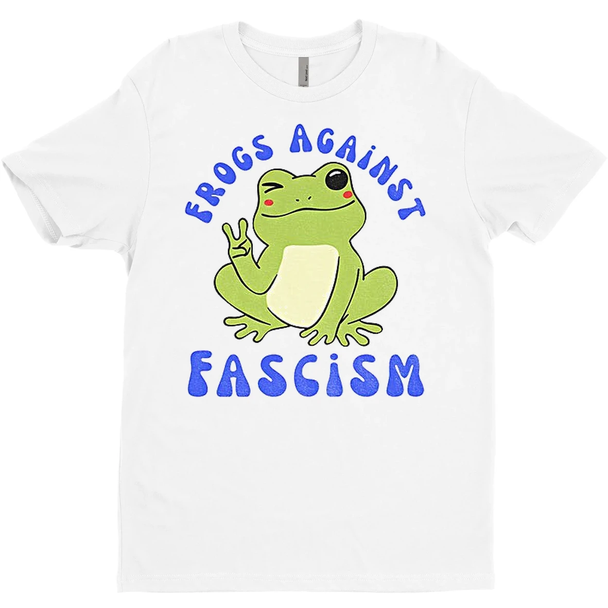 Cute Frog Against Fascism Meme T Shirt Sweater