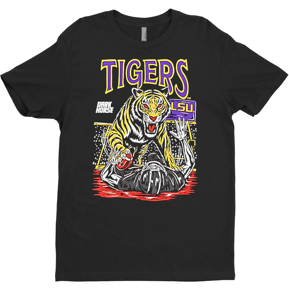 Lsu Tigers Dark Horse Death Valley T Shirt Sweater