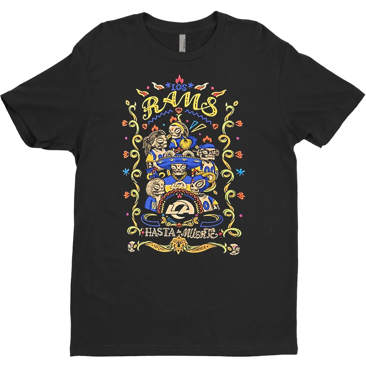 Los Angeles Rams Hasta La Muerte T Shirt Sweater