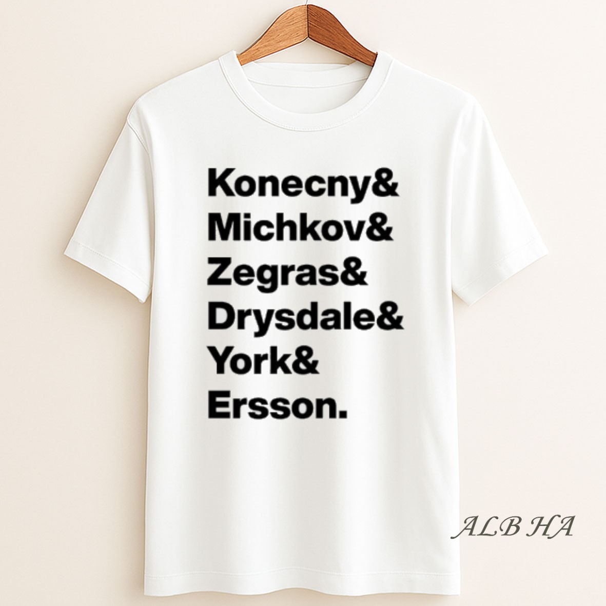 Official Konecny Michkov Zegras Drysdale York Ersson T Shirt