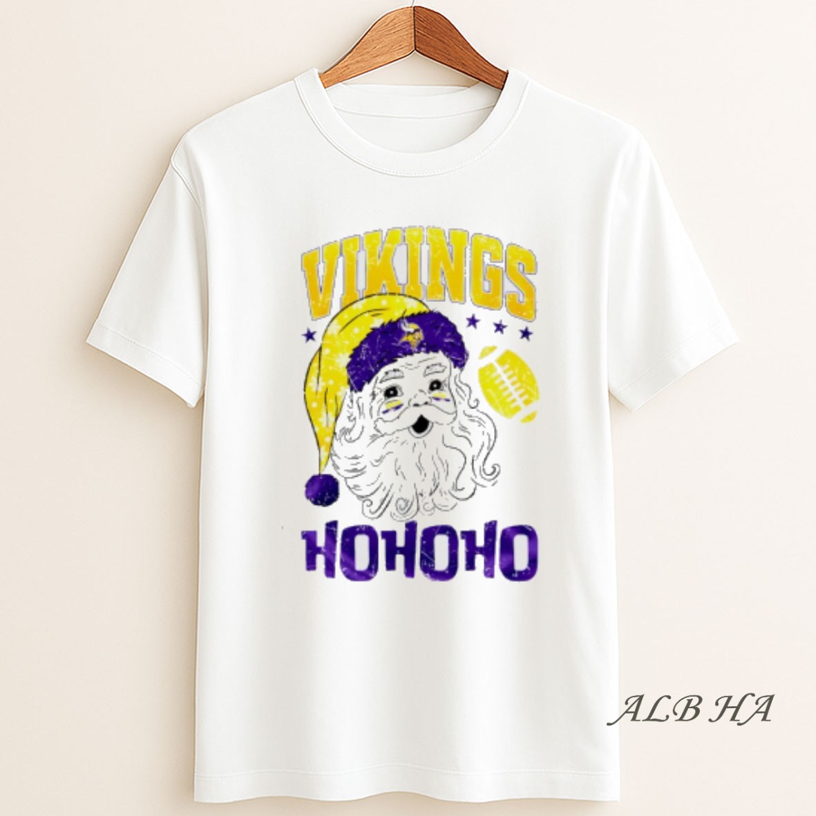 Official Minnesota Vikings X Santa Claus Nfl Merry Christmas T Shirt