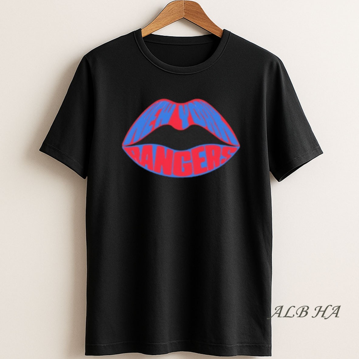 Official New York Rangers Nhl 2025 Lips T Shirt