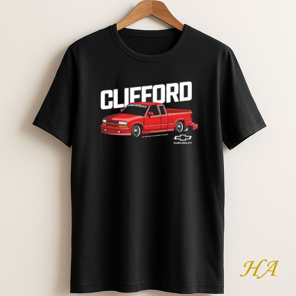 Official Nice Clifford Track Rescue Truck T Shirt
