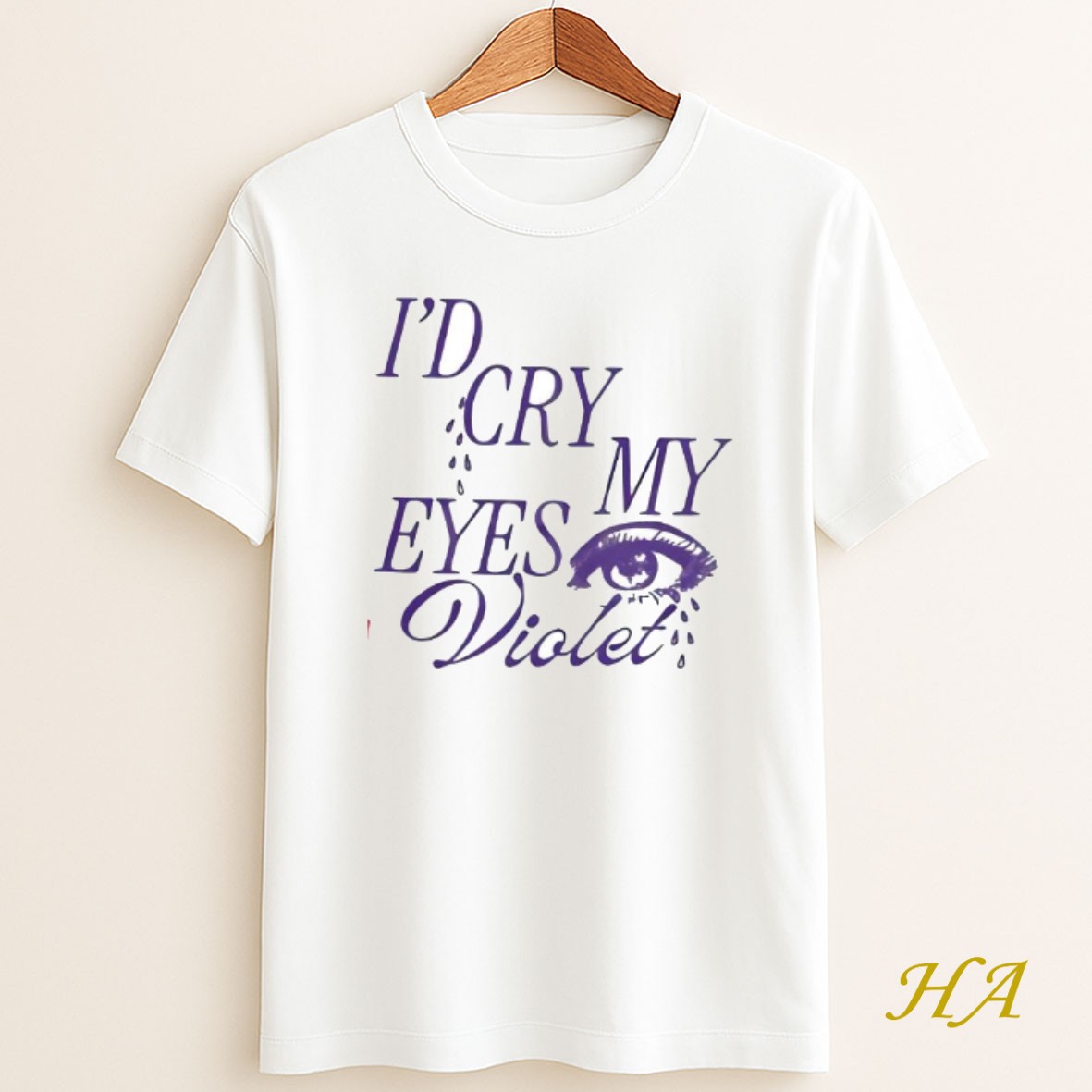 Official Premium Elizabeth Taylor Id Cry My Eyes Violet Music T Shirt