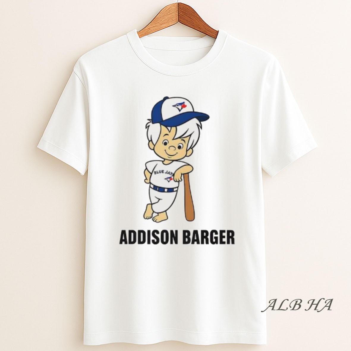 Official Toronto Blue Jays Addison Barger Cartoon T Shirt