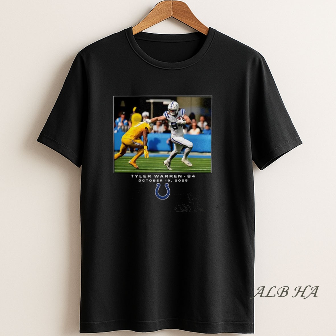 Official Tyler Warren Indianapolis Colts Nfl Week 7 2025 T Shirt