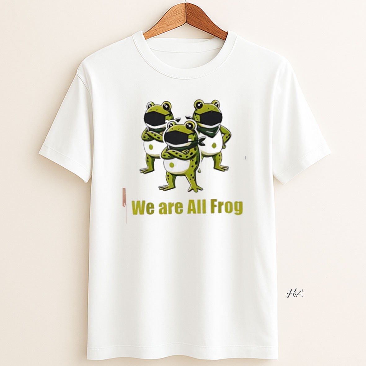 Official We Are All Frog Portland Frog Solidarity T Shirt