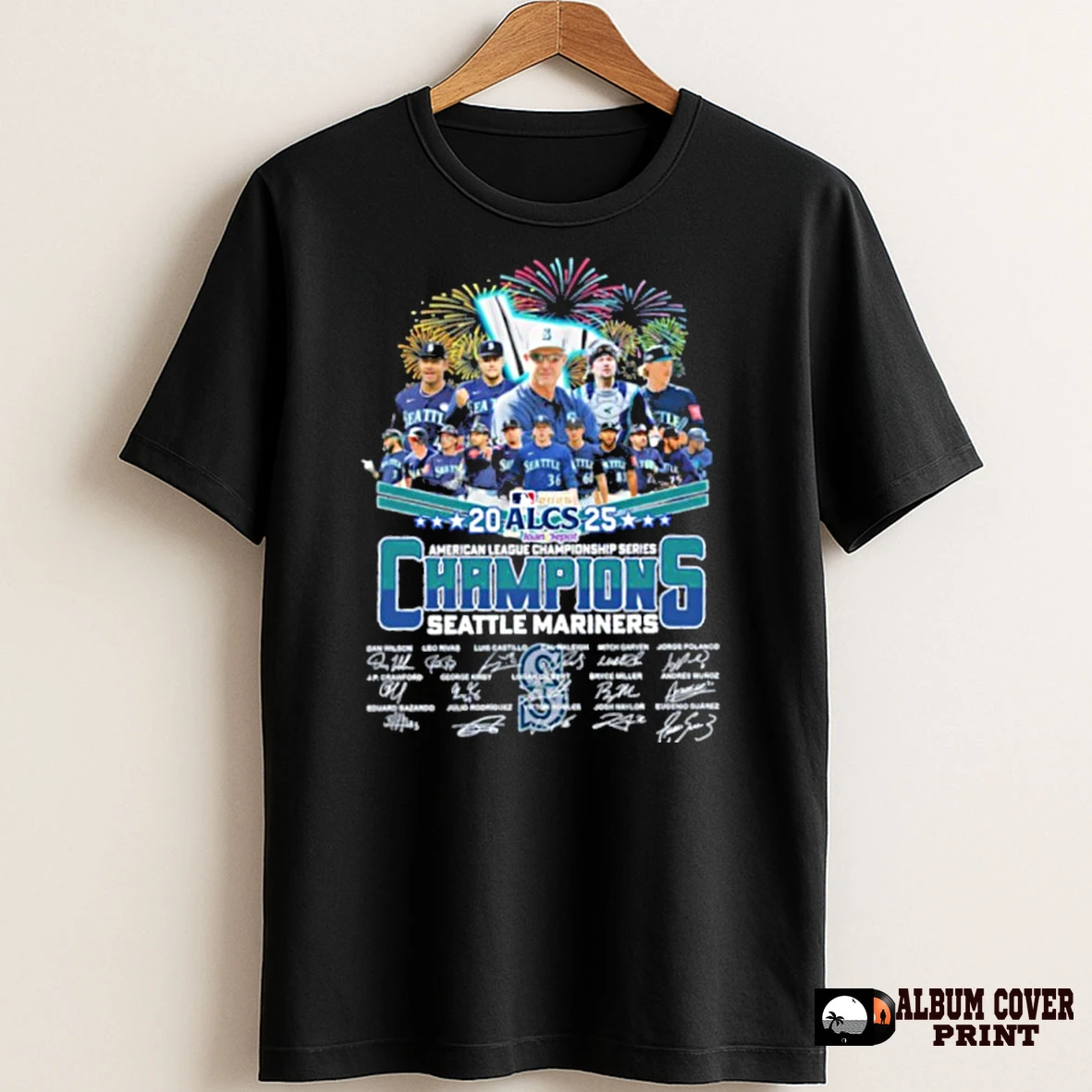 Original 2025 Alcs American League Championship Series Champions Seattle Mariners T Shirt Sweater