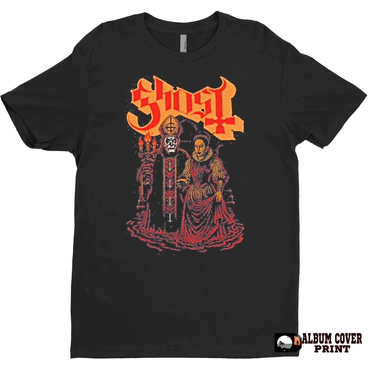 Original 2025 Ghost Elizabeth And Papa I T Shirt Sweater