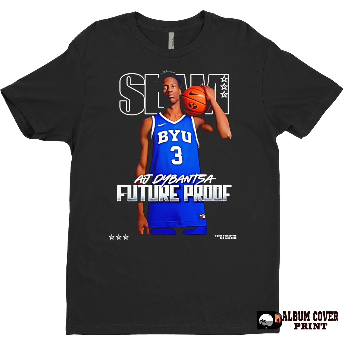 Original Aj Dybantsa Byu Cougars Future Proof Slam T Shirt Sweater