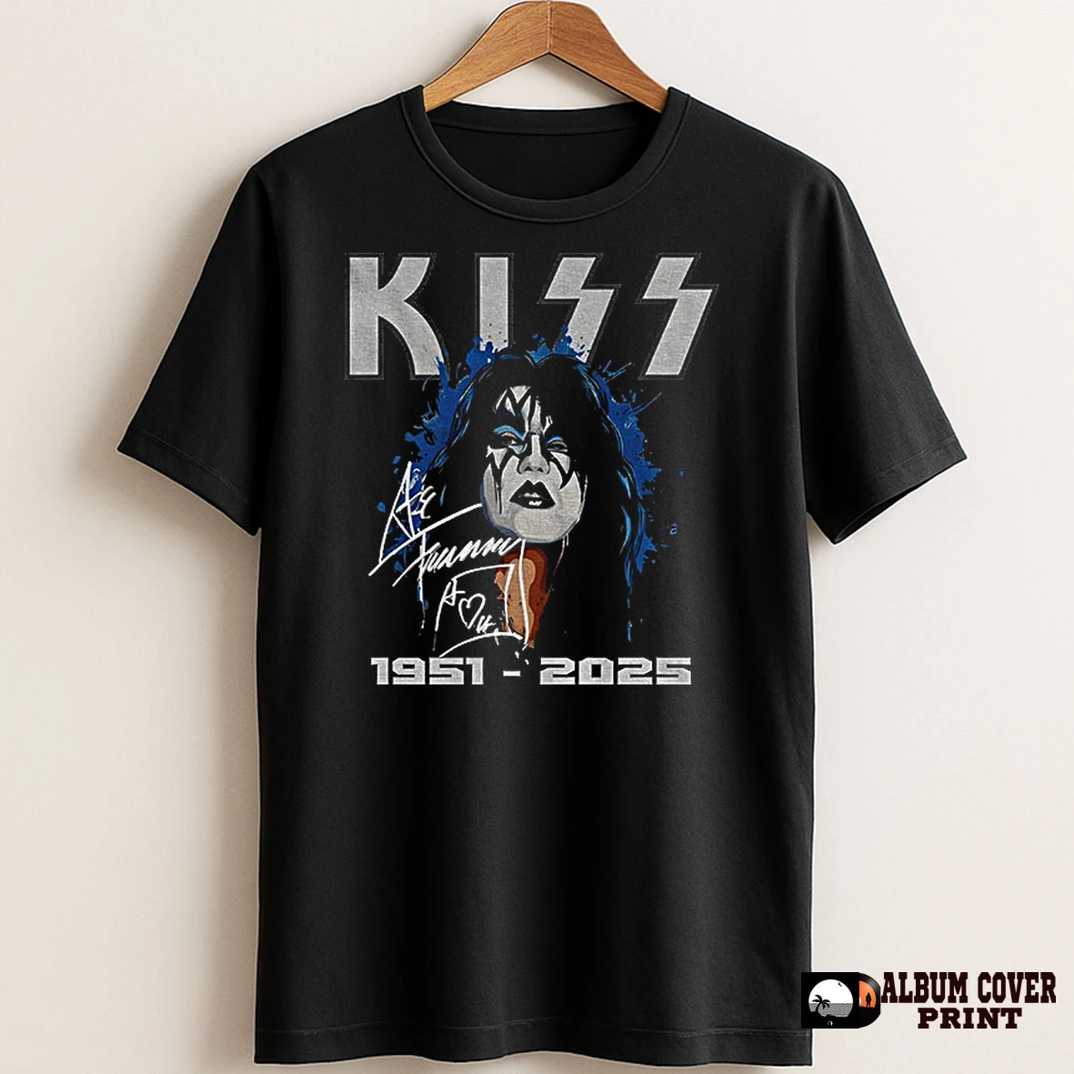 Original Ace Frehley Vintage Music T Shirt Sweater