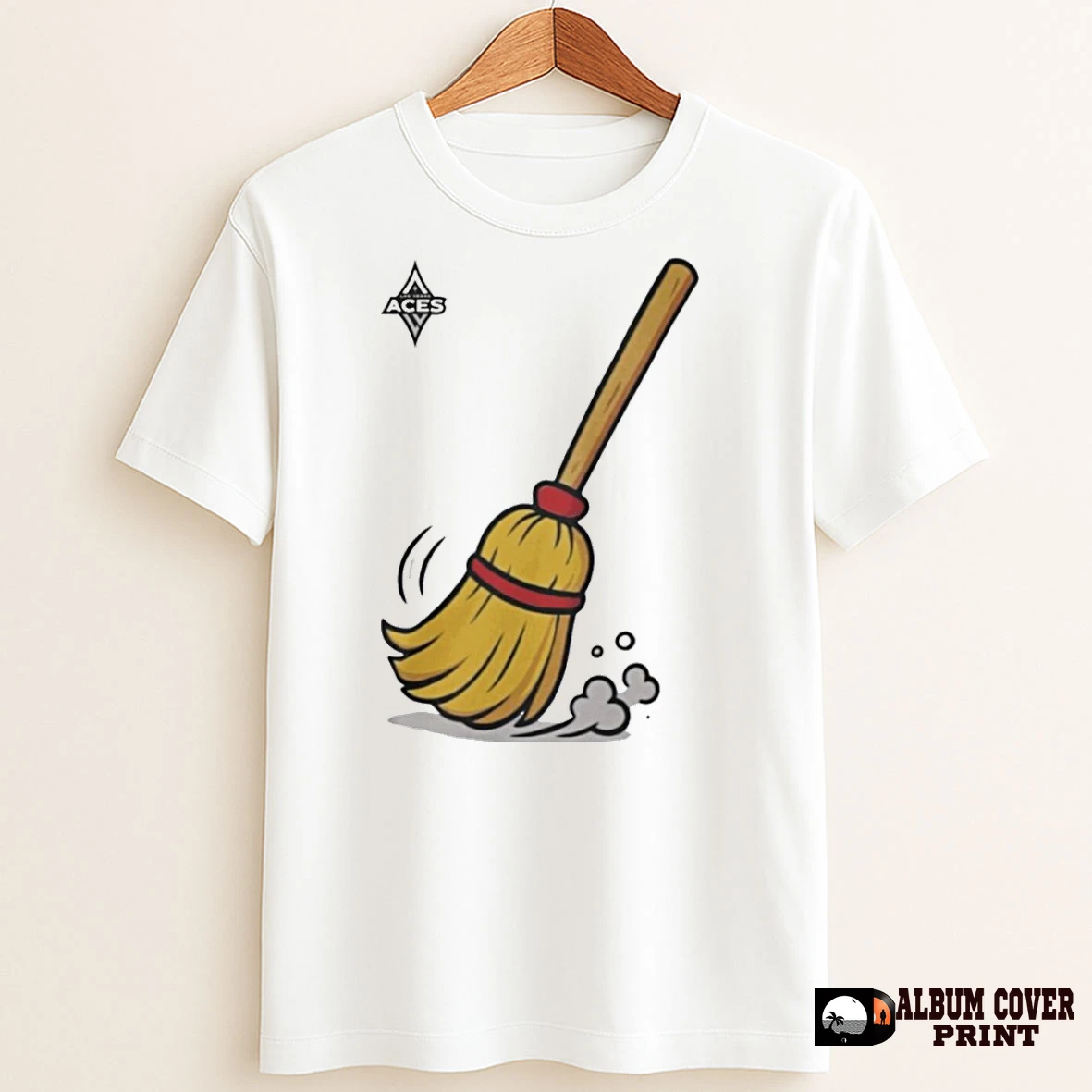 Original Aces Broom Sweep T Shirt Sweater