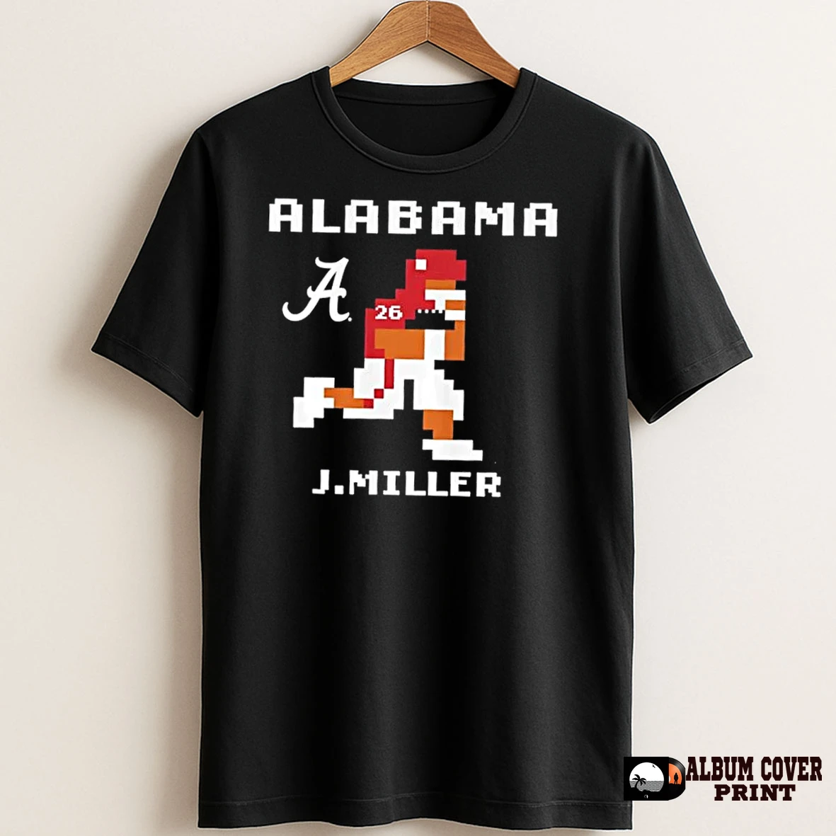 Original Alabama Crimson Tide Football Jam Miller Retro Baller T Shirt Sweater