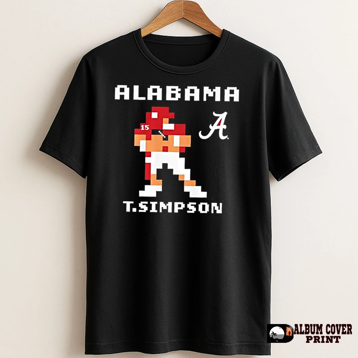Original Alabama Crimson Tide Football Ty Simpson Retro Baller T Shirt Sweater