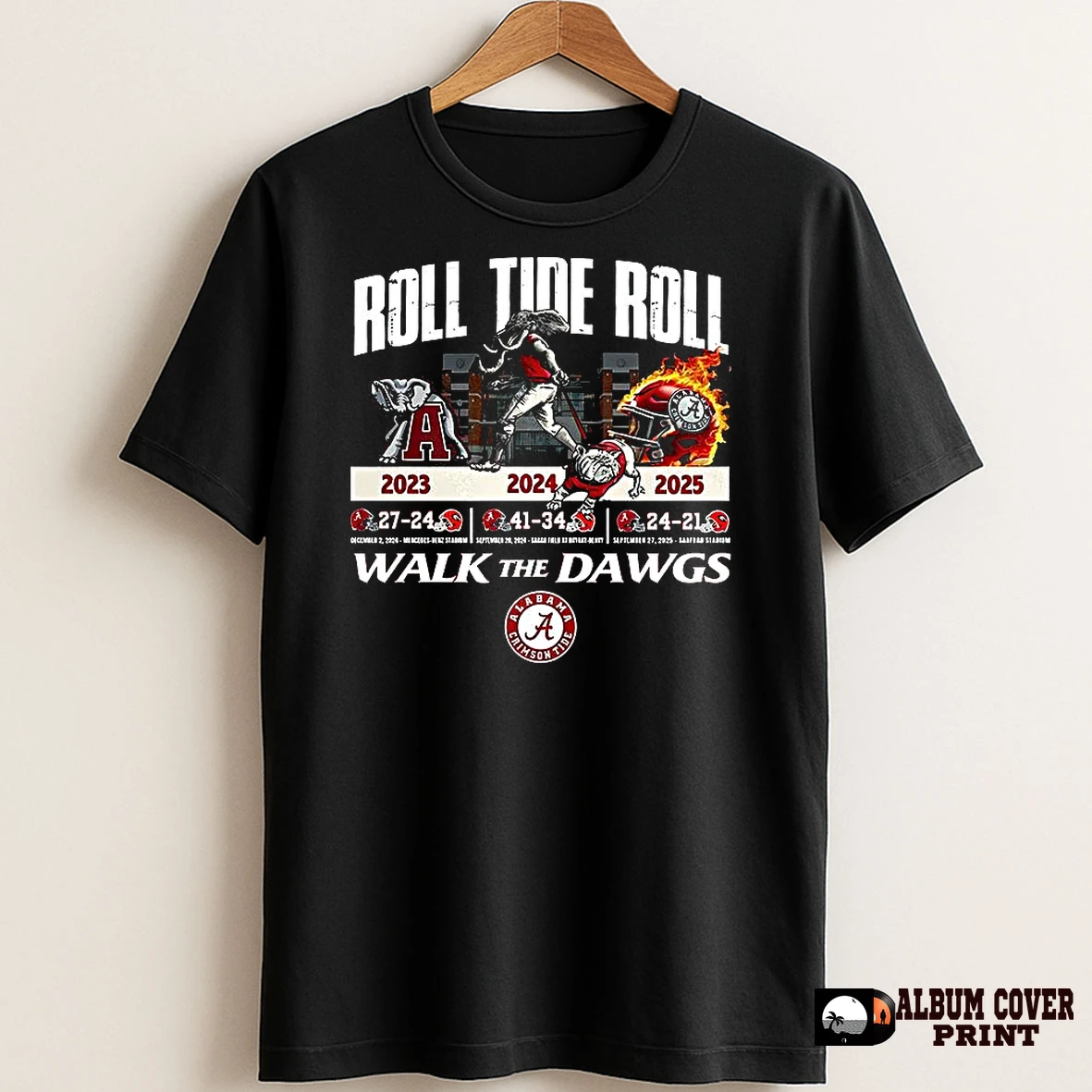 Original Alabama Crimson Tide Vs Georgia Bulldogs Ncaa Roll Tide Roll Walk The Dawgs Confrontation History T Shirt Sweater