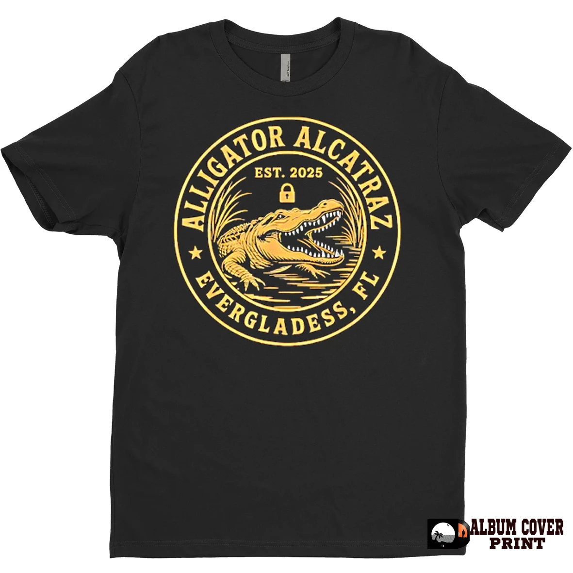 Original Alligator Alcatraz Vergladess Fl Est 2025 T Shirt Sweater