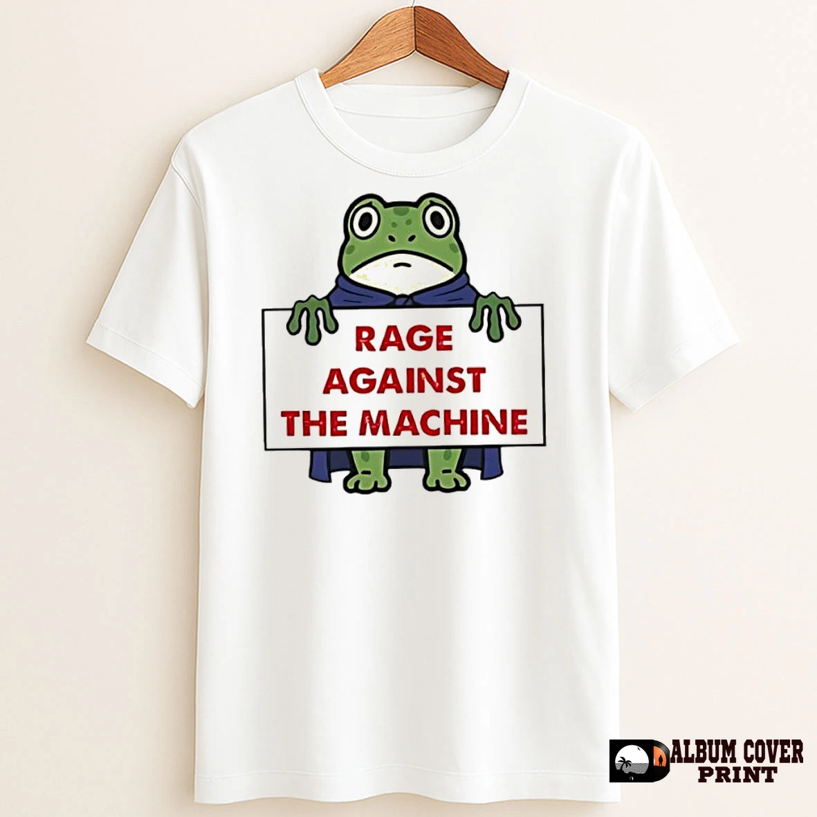 Original Anti Establishment Activist Rage Against The Machine Frog T Shirt Sweater