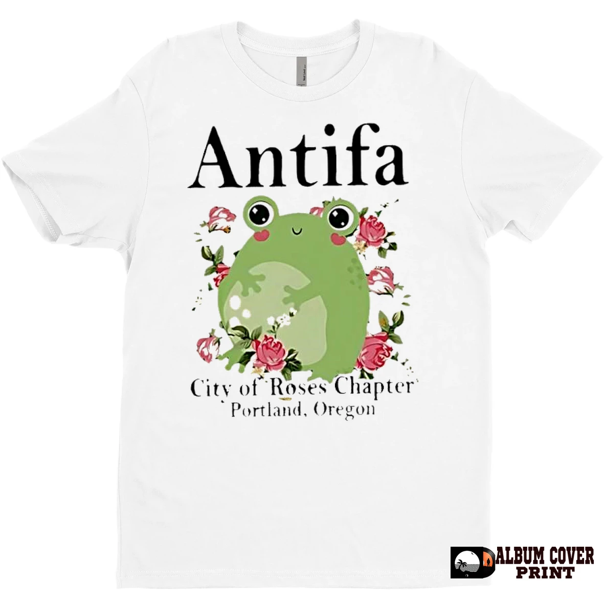 Original Antifa City Of Roses Frog T Shirt Sweater