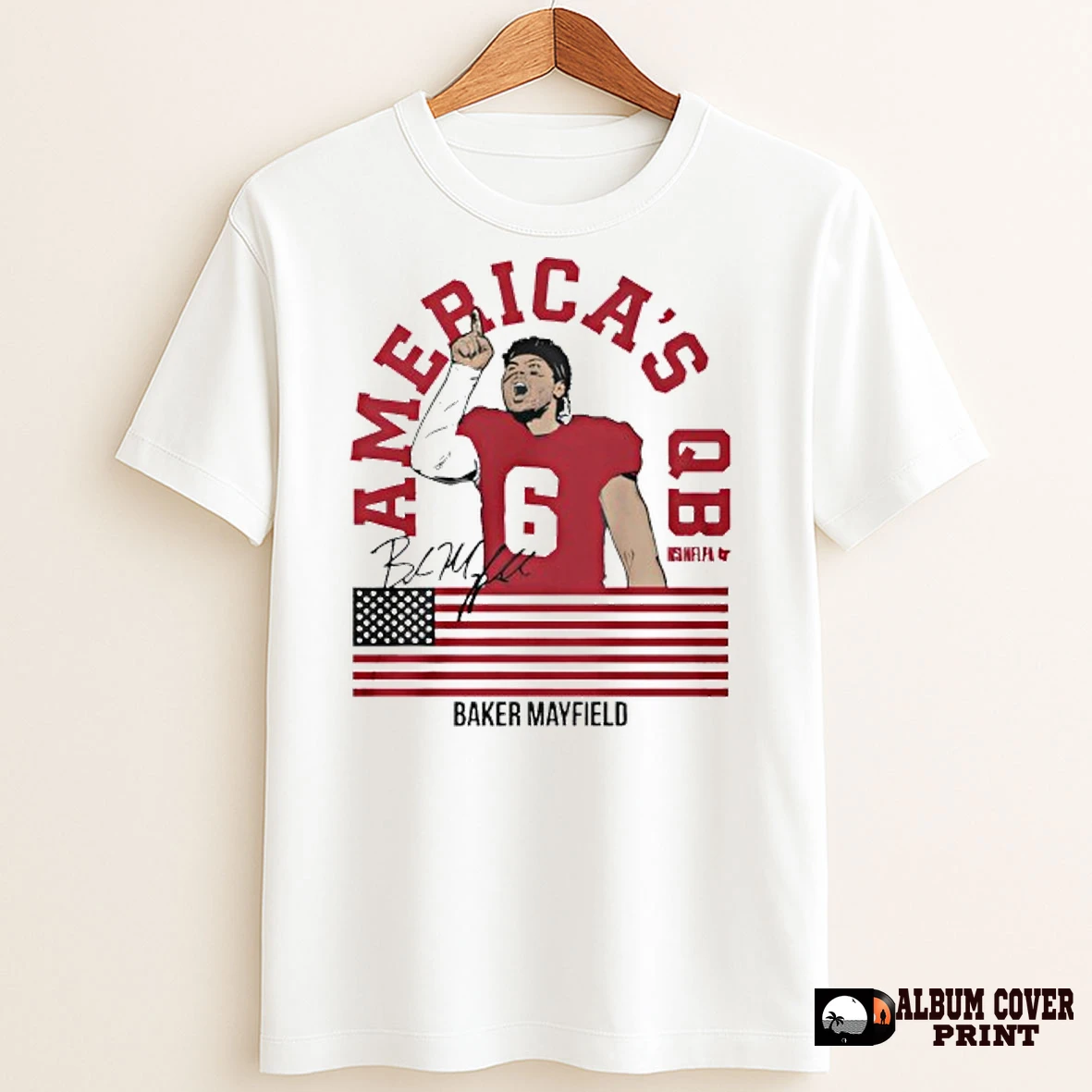 Original Baker Mayfield Americas Qb Tampa Bay Football Signature T Shirt Sweater