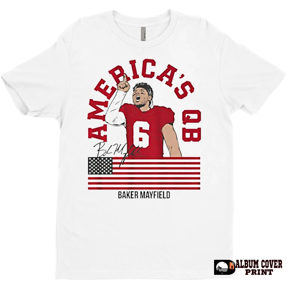 Original Baker Mayfield Nfl Tampa Bay Buccaneers Americas Qb Ornaments T Shirt Sweater