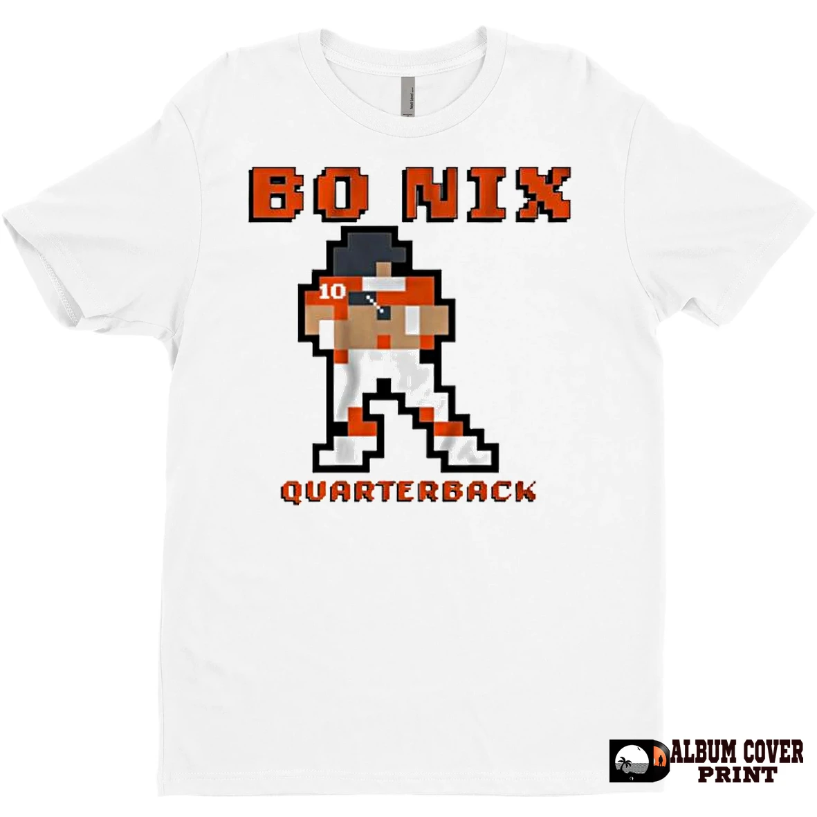Original Bo Nix Nfl Denver Broncos Retro Baller Ornaments T Shirt Sweater