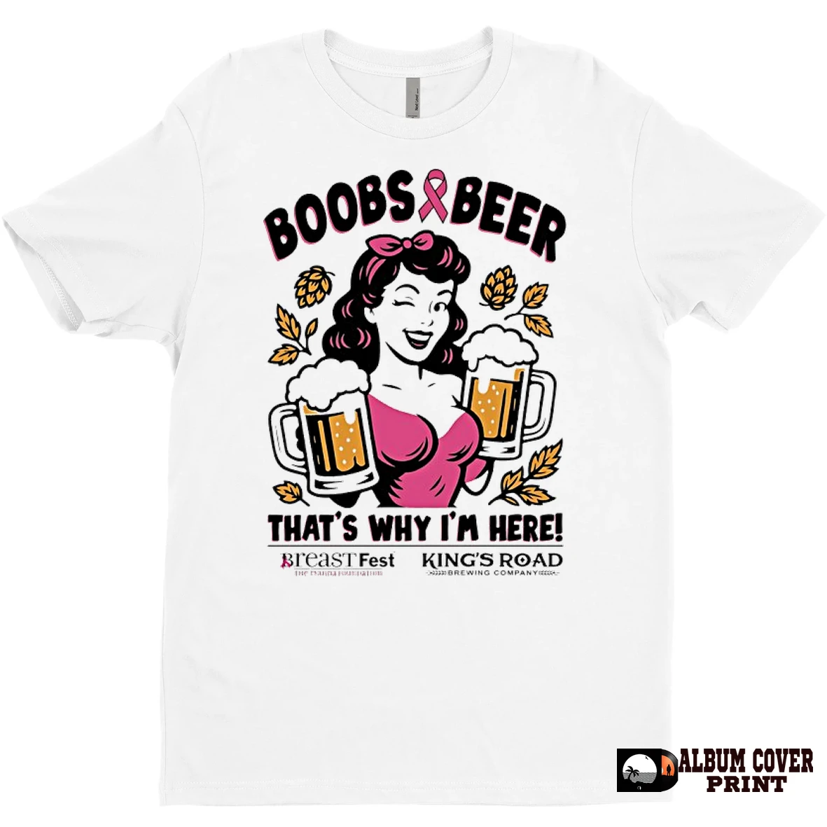 Original Boobs Beer Thats Why Im Here T Shirt Sweater