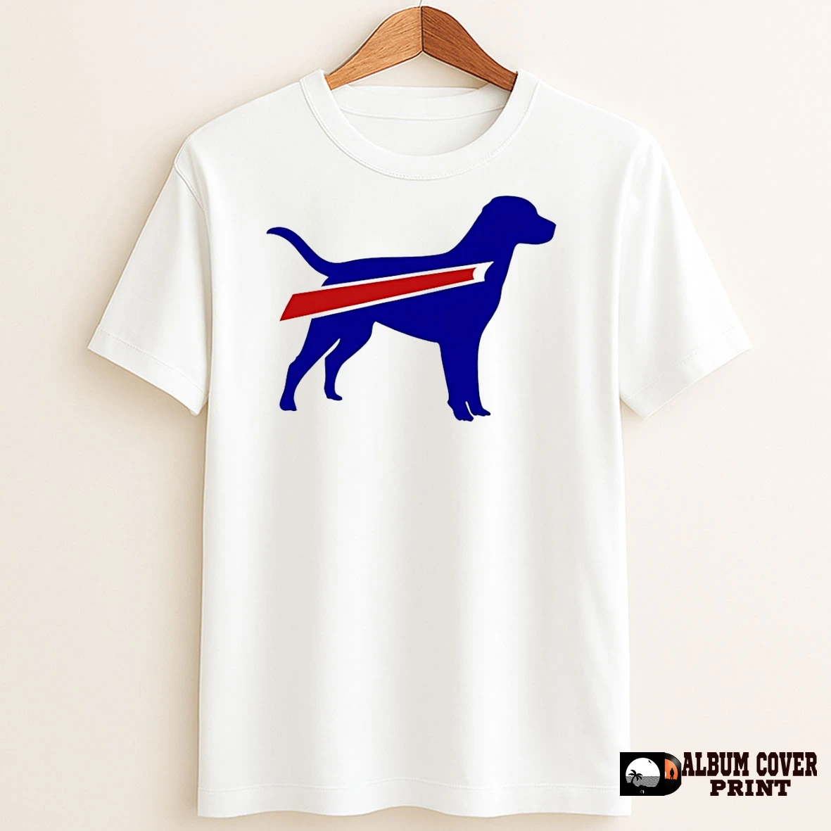 Original Buffalo Dog Buffalo Bills Logo T Shirt Sweater