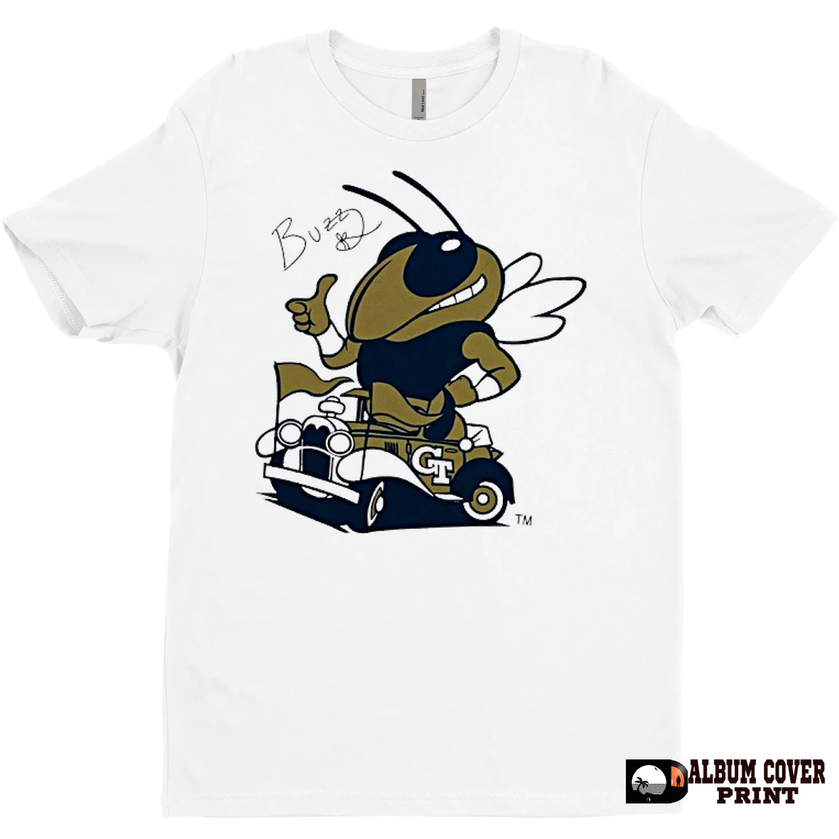 Original Buzz Georgia Tech Yellow Jackets T Shirt Sweater