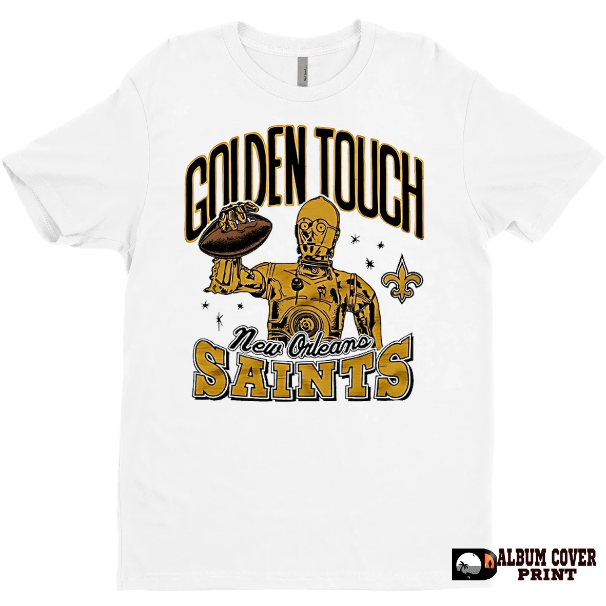 Original C 3po Star Wars X New Orleans Saints Golden Touch T Shirt Sweater