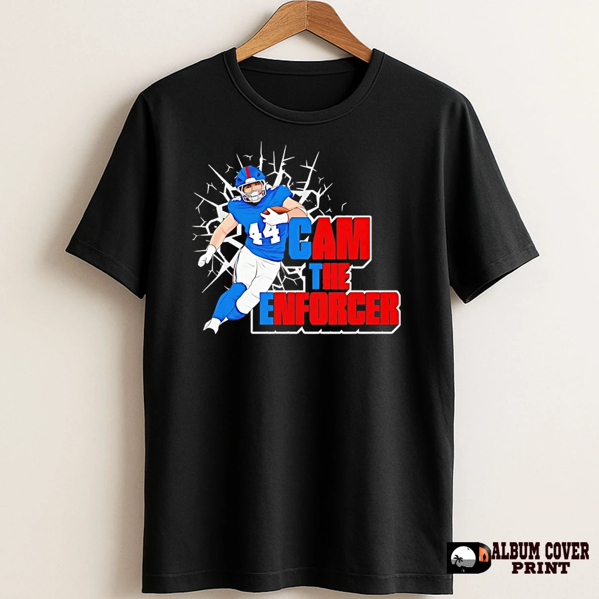 Original Cameron Skattebo New York Giants Cam The Enforcer T Shirt Sweater