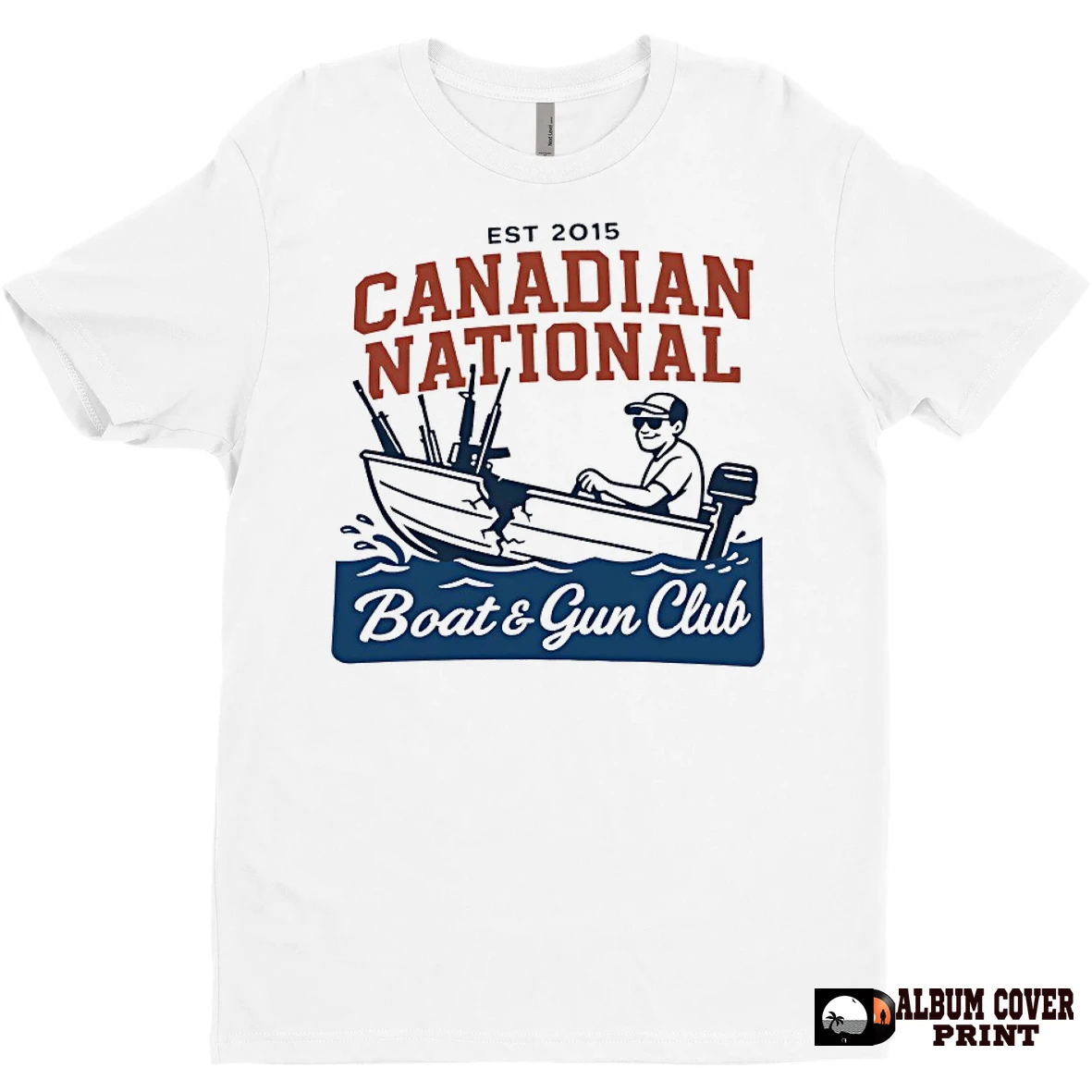 Original Canadian National Boat And Gun Club T Shirt Sweater