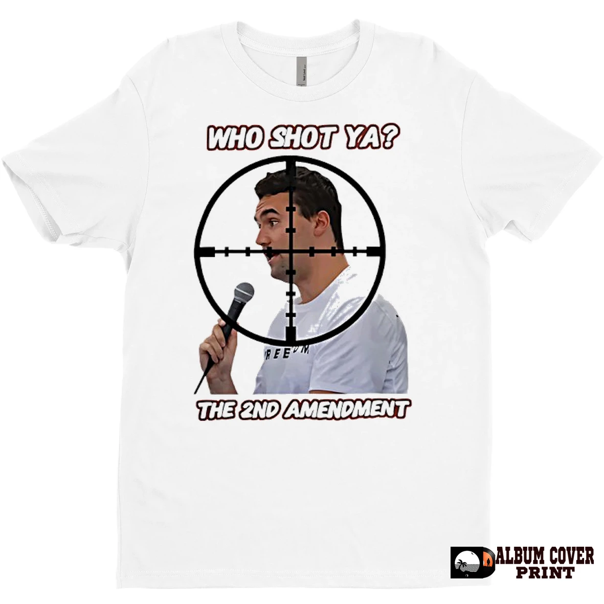 Original Charlie Kirk Who Shot Ya The 2nd Amendment T Shirt Sweater