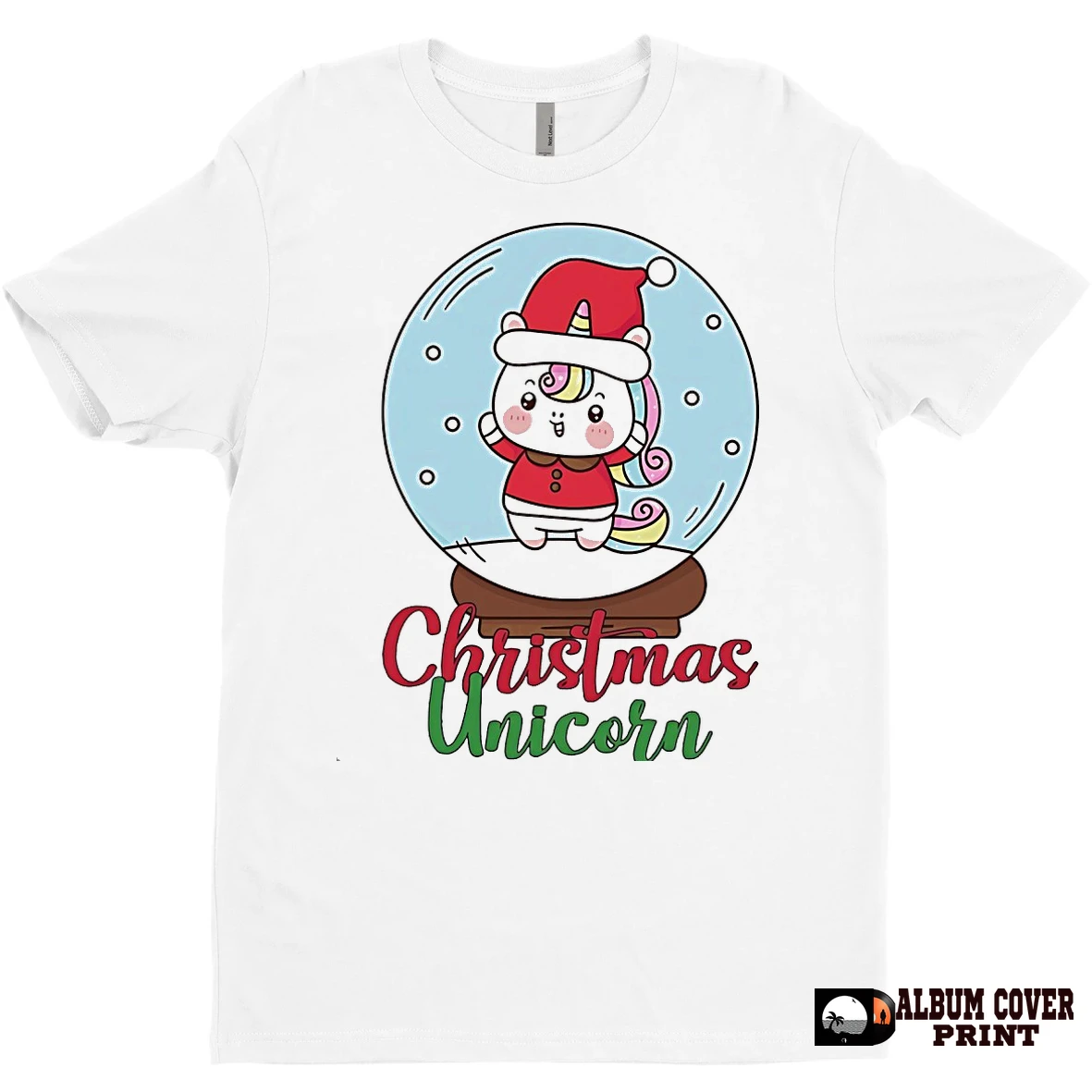 Original Christmas Unicorn Snow Globe Holiday Magic T Shirt Sweater