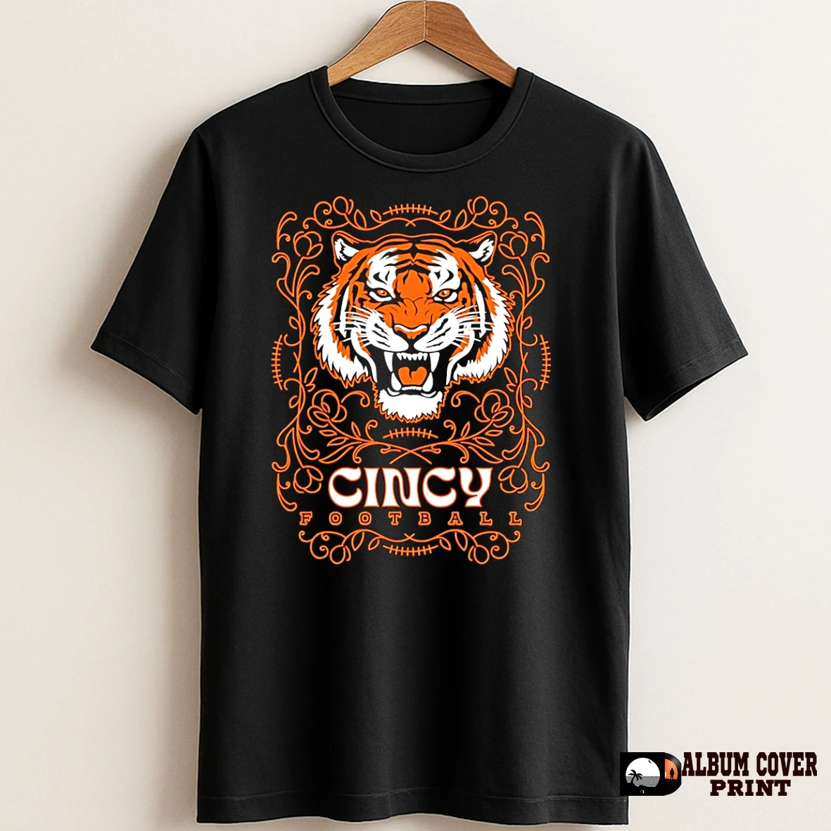 Original Cincinnati Bengal Cincy Football Tiger T Shirt Sweater