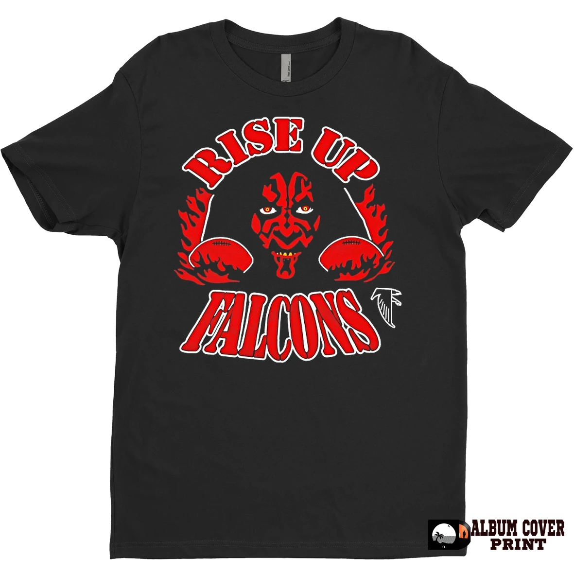 Original Darth Maul Star Wars X Atlanta Falcons Rise Up T Shirt Sweater