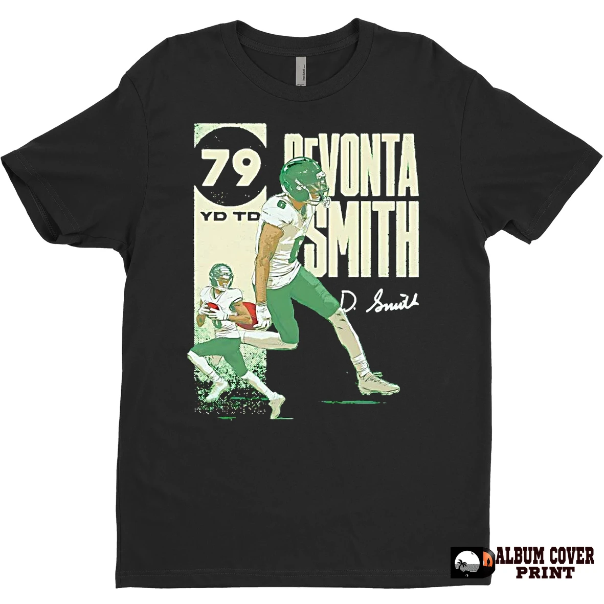 Original Devonta Smith 79 Yard Touchdown Philadelphia Eagles Celebration T Shirt Sweater