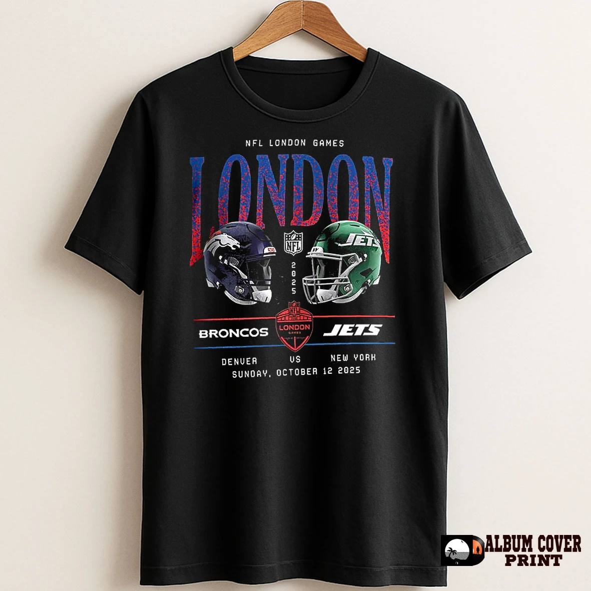 Original Denver Broncos Vs New York Jets Nfl International Games London 2025 T Shirt Sweater