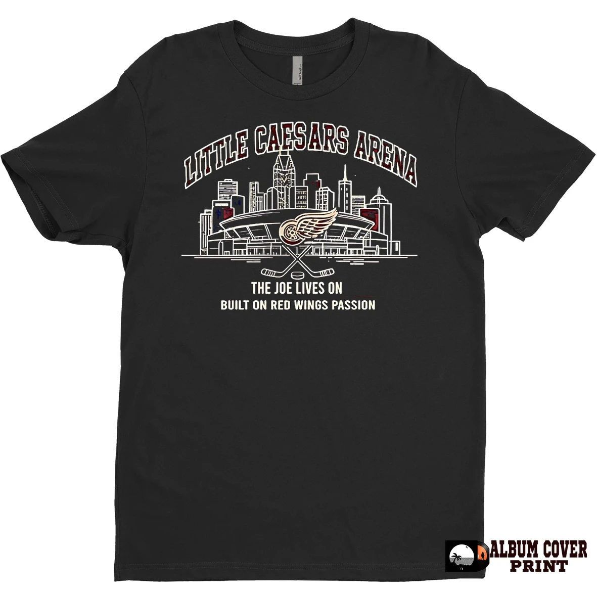 Original Detroit Red Wings Little Caesars Arena The Joe Lives On T Shirt Sweater