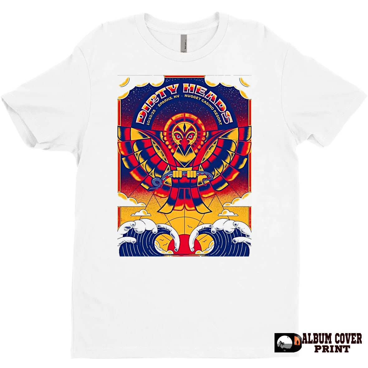 Original Dirty Heads Sparks Nv Nugget Casino Resort October 10 2025 T Shirt Sweater