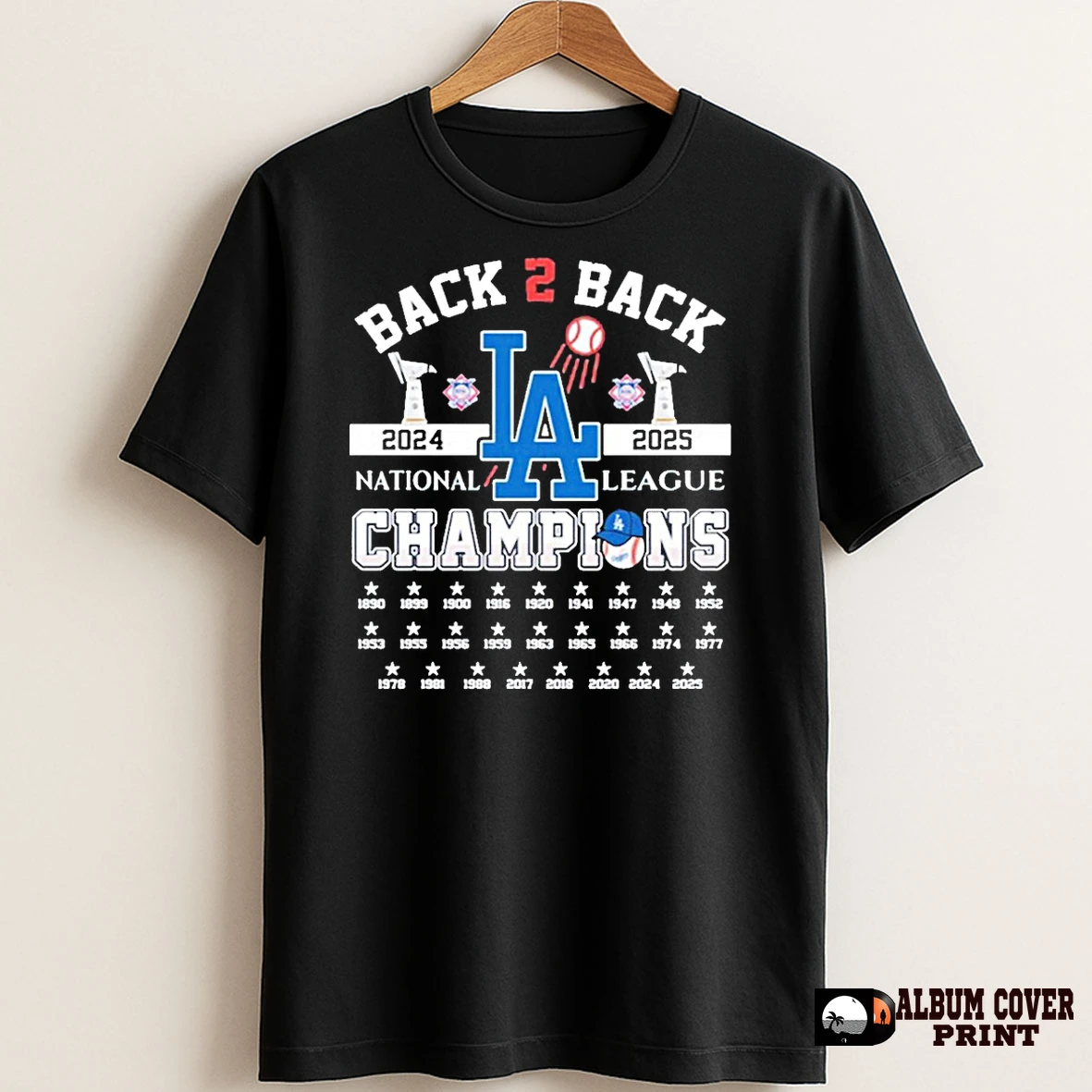 Original Dodgers B2b 2024 2025 National League Champions T Shirt Sweater