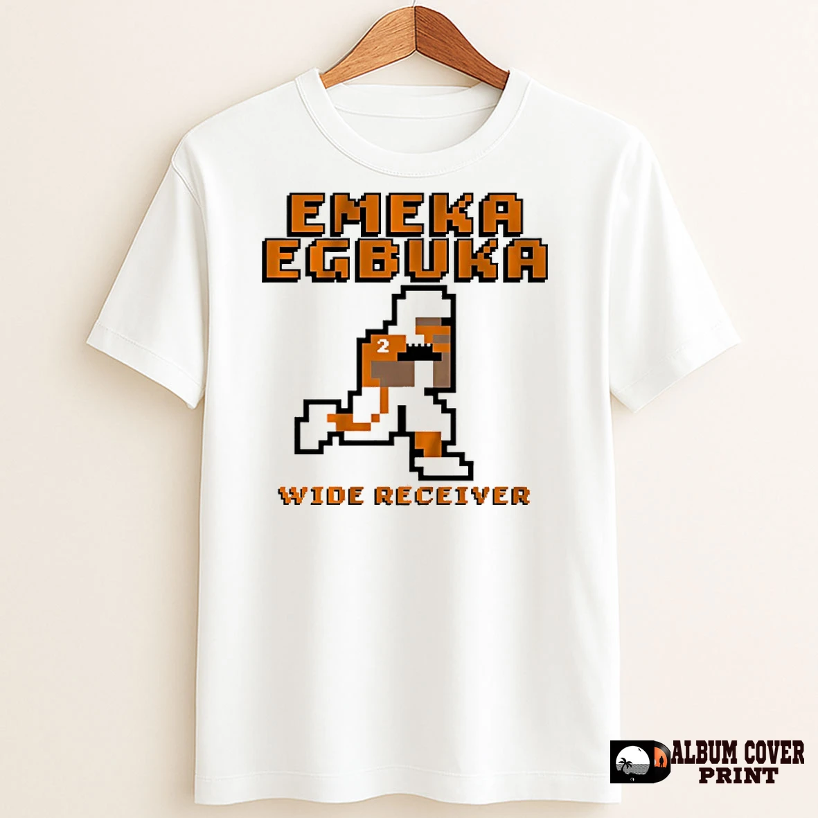 Original Emeka Egbuka Ohio State Buckeyes Wide Receiver Pixel T Shirt Sweater