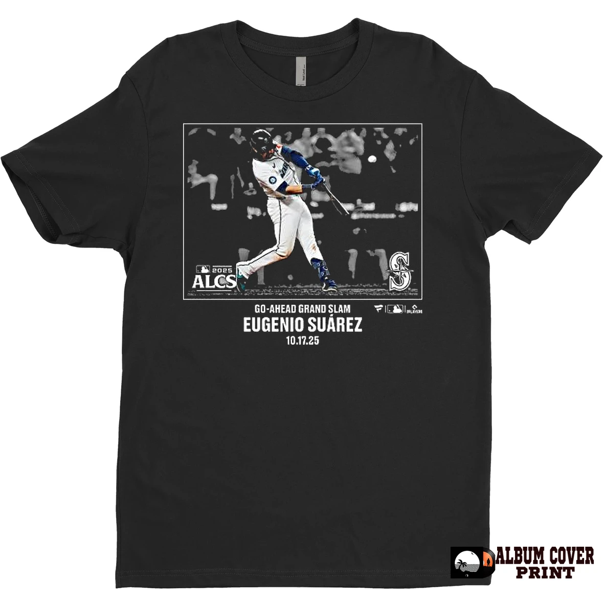 Original Eugenio Suarez Seattle Mariners 2025 Mlb Postseason Moment T Shirt Sweater