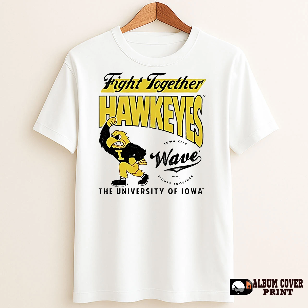 Original Fight Together Iowa Hawkeyes The University Of Iowa T Shirt Sweater